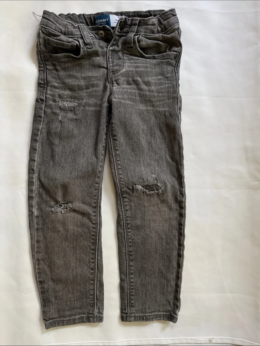 Old Navy Kids Pull-On Jeans Duo - Black and Gray